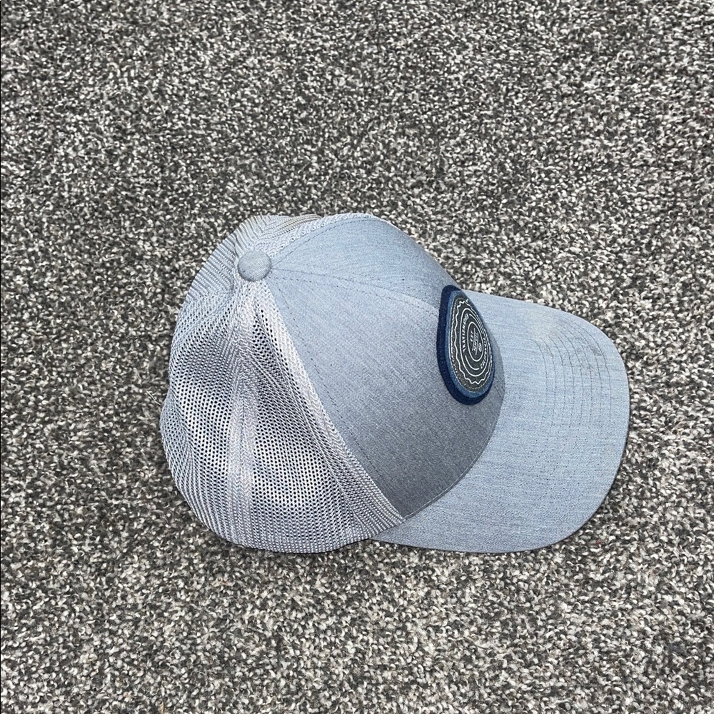 Travis Mathew Golf Light Gray Mesh Patch Cap - Picture 3 of 8